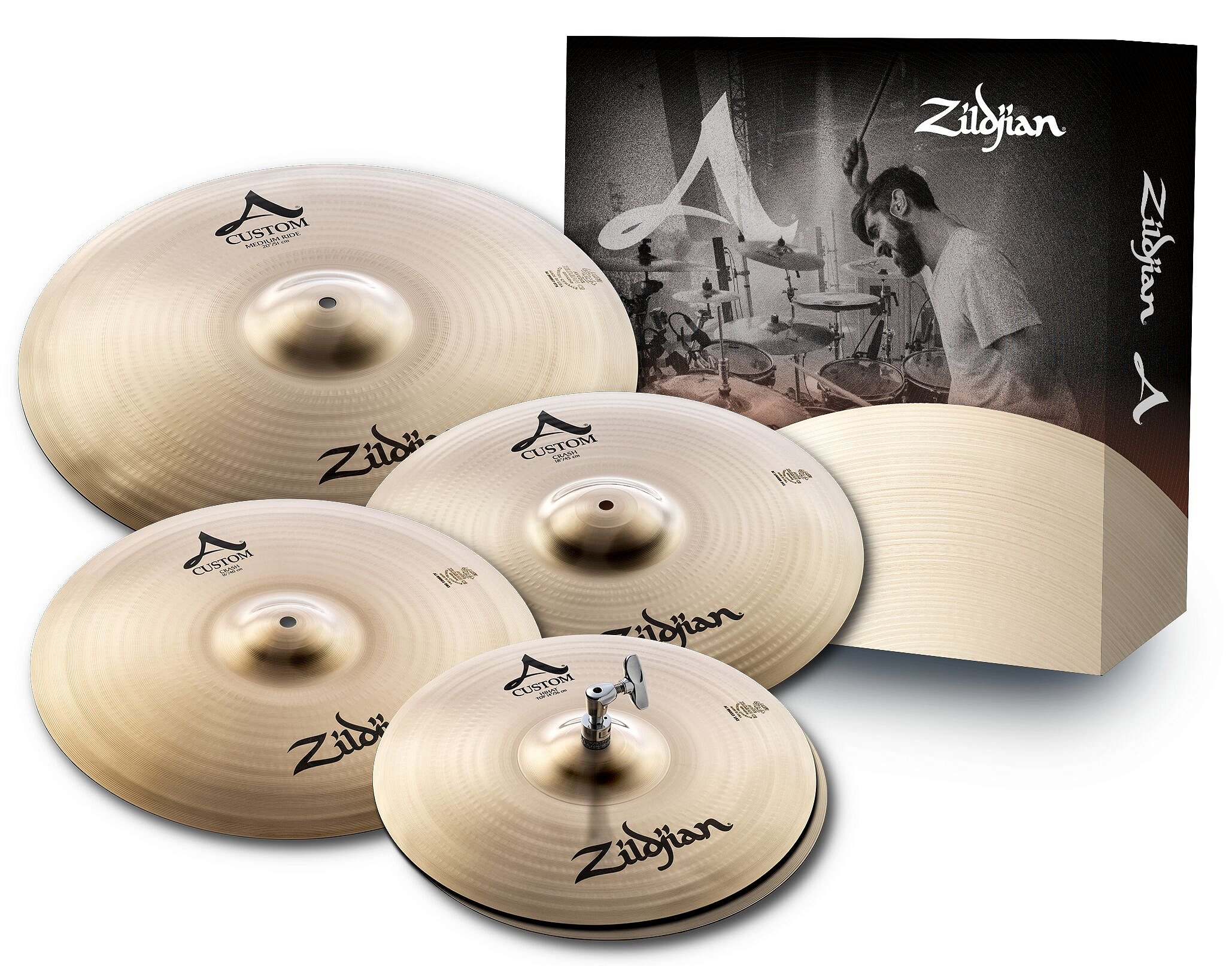ZILDJIAN A20579-11 A" CUSTOM 5 PACK MATCHED SET - фото 1